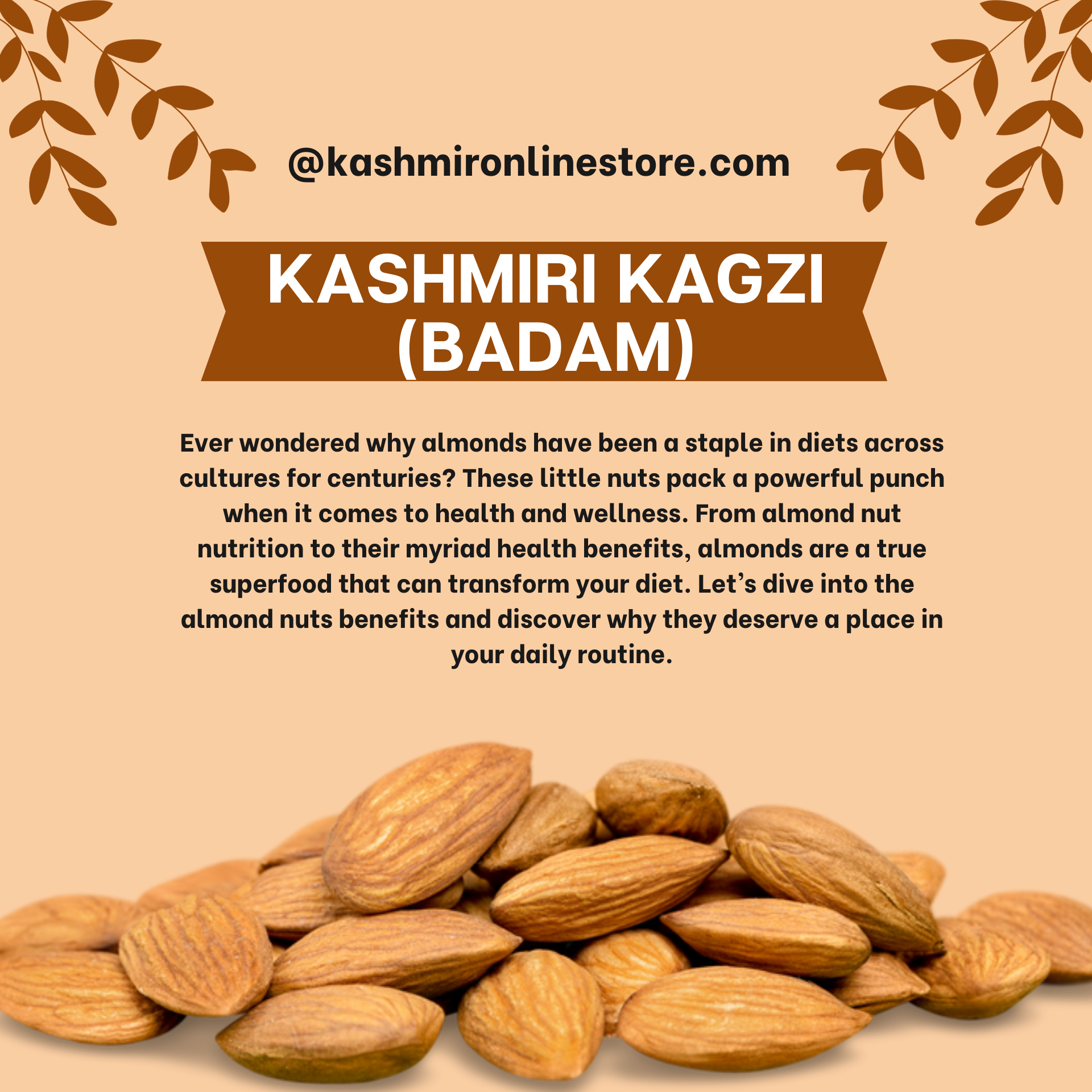 Kagzi (Badam) Almonds