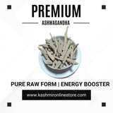 Premium Ashwagandha ( RAW) | 100% Pure Roots | Pure Raw Form - No Side Effects