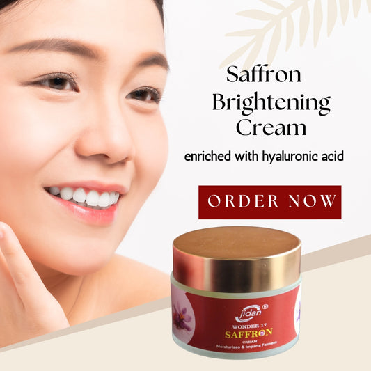 saffron face cream