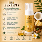 Castile butter moisturizing facial cleanser