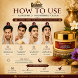 Kumkumadi cream for fresh radiant skin
