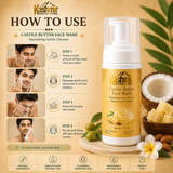 Herbal Castile butter face wash for daily care