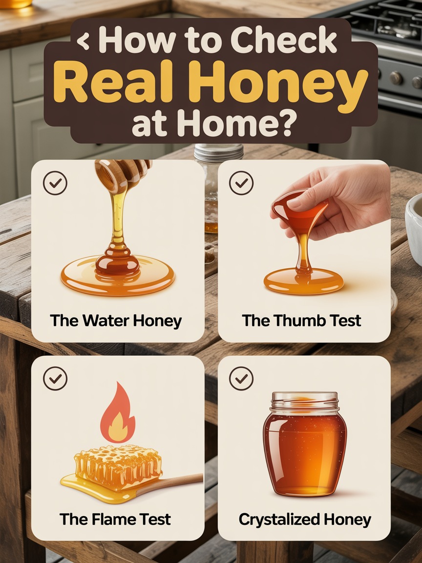 How to Check Real Honey?