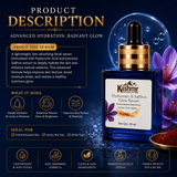 Saffron hydration serum for daily facial care