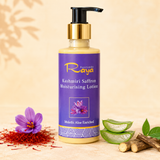 Saffron moisturising lotion with aloe vera and vitamin E