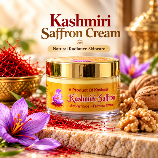 Kashmiri Saffron Cream for Natural Radiance Skincare
