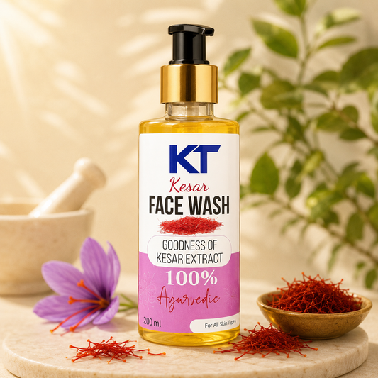 Kesar herbal facewash for skin nourishment