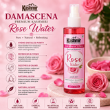 Damascena premium Kashmiri rose water for glowing skin