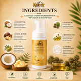 Castile butter face wash for long lasting hydration