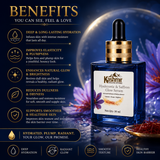 Glow repair serum with hyaluronic and saffron