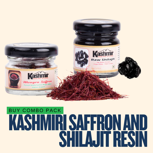 Buy Combo Pack Of Kashmiri Saffron And Shilajit Resin