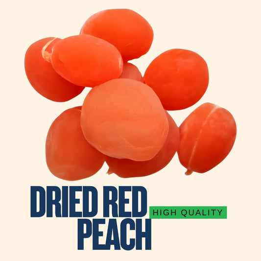 healthy Dried Red Peach