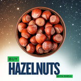 hazelnuts with shell