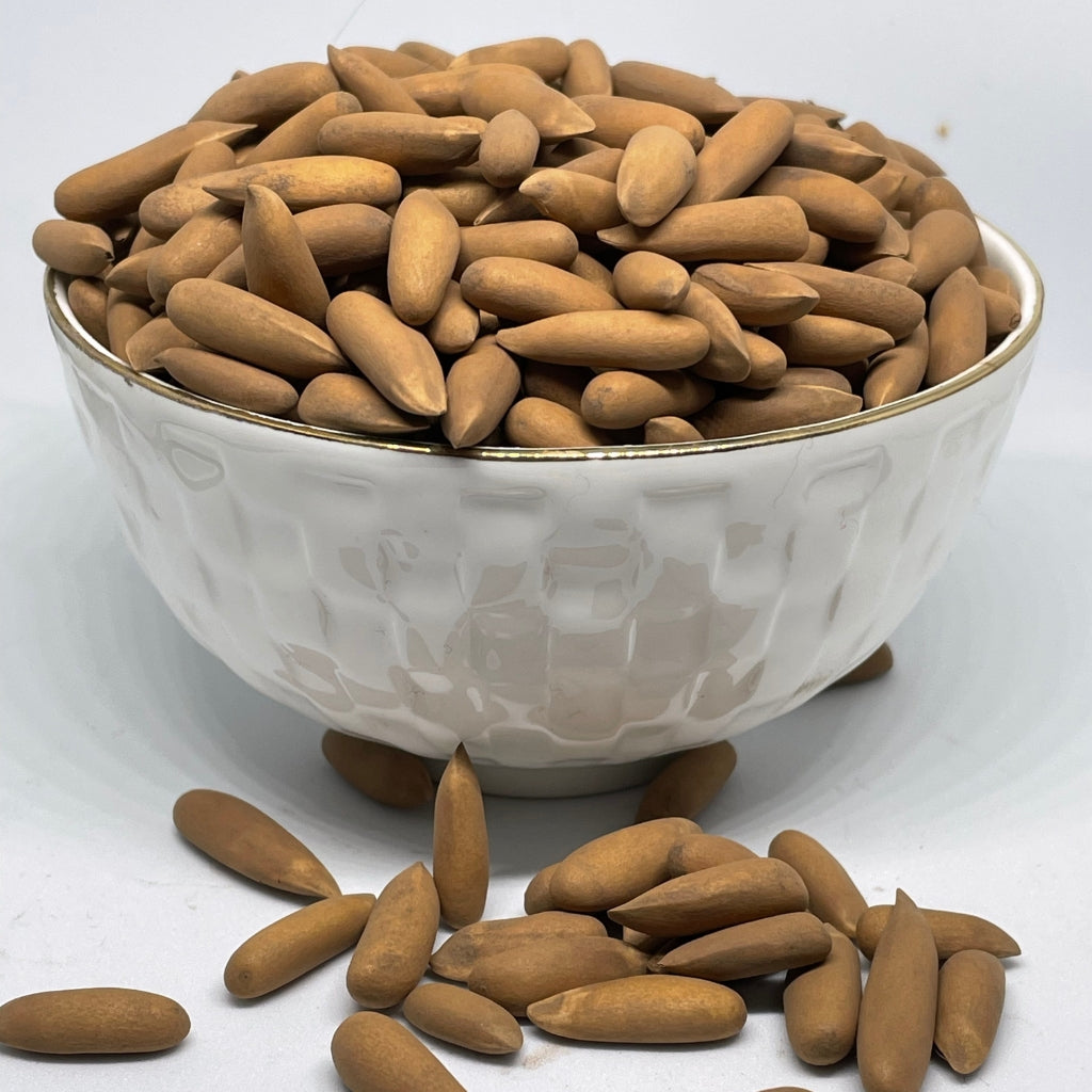 uses of pine nuts with shell