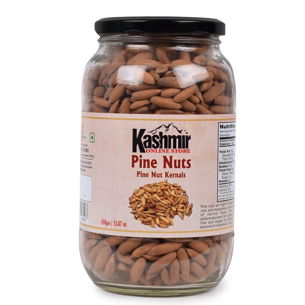 Pine Nuts (Chilgoza)