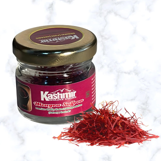 One gram pack of Kashmiri Mongra saffron