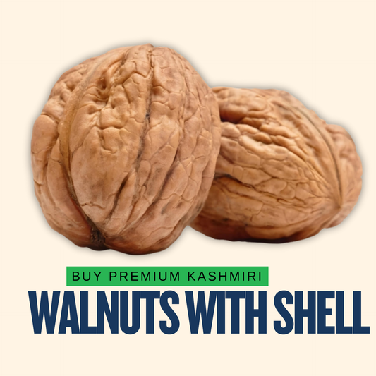 Kashmiri walnuts in shell