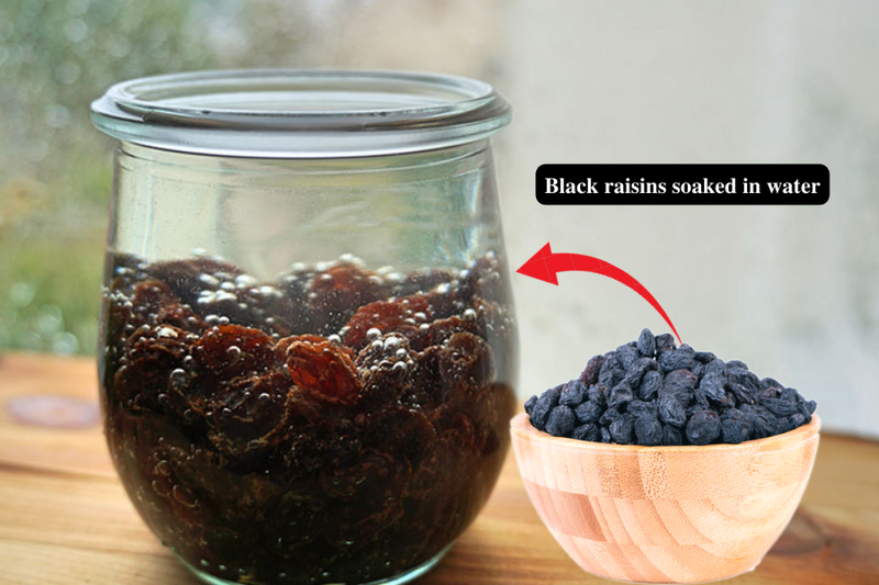 benefits of raisins soaked in water for skin
