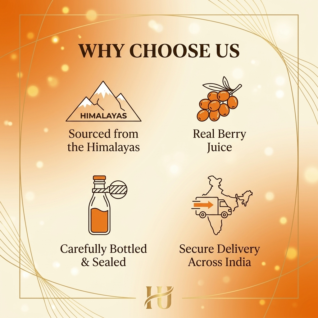 Premium Himalayan Sea Buckthorn Juice