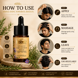 Hair regrowth serum for weak thinning hair