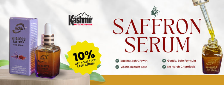saffron face serum 