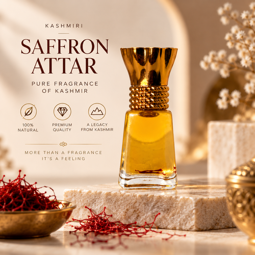 Saffron Attar ( Perfume )