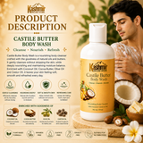 Castile butter cleanser for dry rough skin