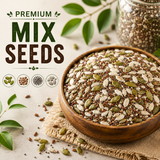 Premium dry fruit mix with chia pumpkin sunflower and flax seeds