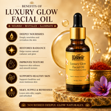 Hydrating face oil with saffron and almond oil