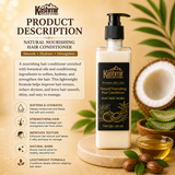 Herbal smooth hair conditioner for healthy hair