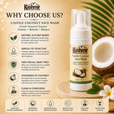 Herbal coconut facewash for daily care