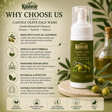 Herbal olive facewash for daily care