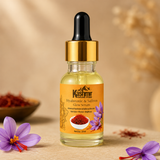 Hyaluronic and saffron glow serum 20ml for radiant skin