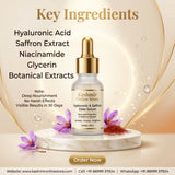 Hyaluronic & Saffron Serum 20ml – Deep Hydration, Brightening & Glow Face Serum