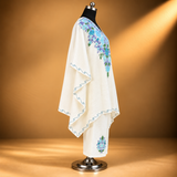 Ivory Crush Kashmiri Kaftan with Matching Bottom