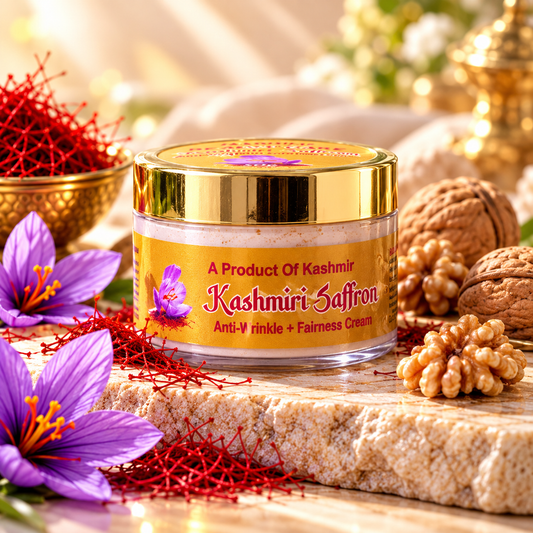Kashmiri Saffron Cream for Glowing-Looking Skin