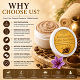 Coffee and Kumkumadi skin repair scrub