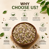 Premium assorted dry fruits blended with chia pumpkin sunflower and flax seeds
