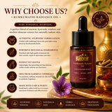 Kumkumathi facial oil for smooth soft skin