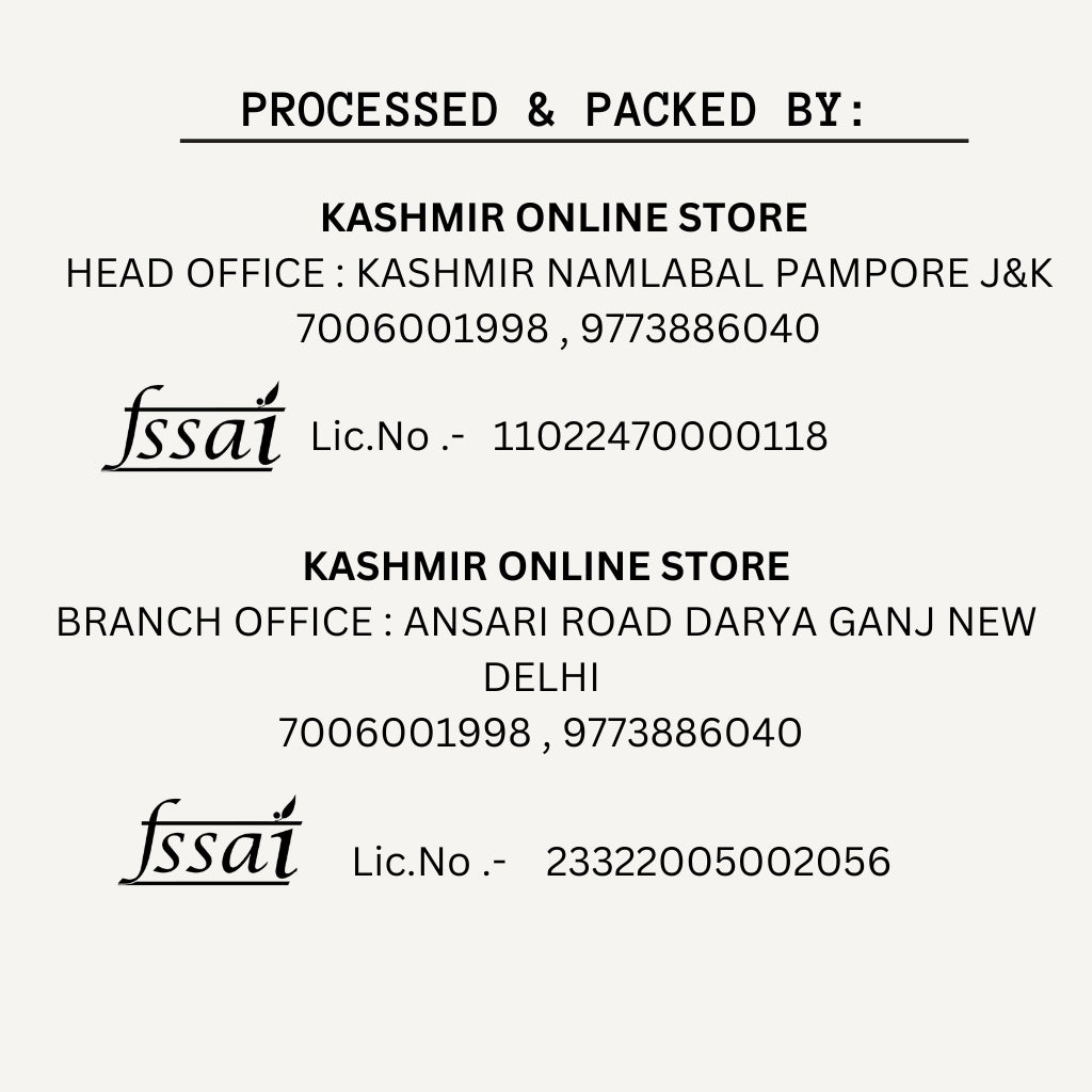 saffron kashmir