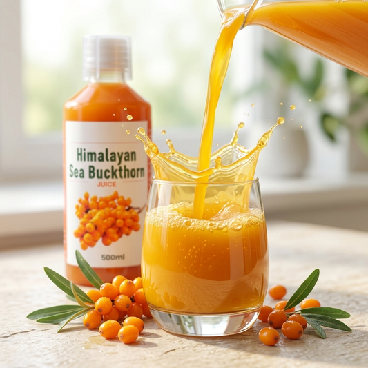 Pure Himalayan Sea Buckthorn Juice