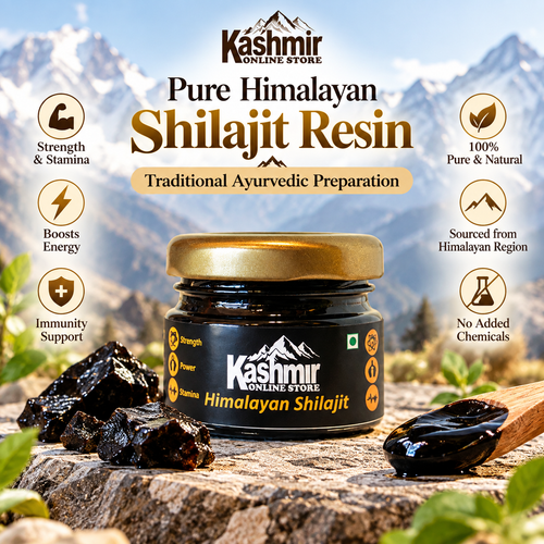 Pure Himalayan Shilajit Resin | Traditional Ayurvedic Preparation