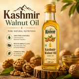 Pure walnut oil for healthy glowing skin