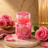 Hydrating rose lip butter for dry lips