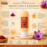 Broad spectrum saffron sunscreen SPF50+ for daily use