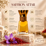 Kashmiri Saffron Attar with Rich and Elegant Fragrance