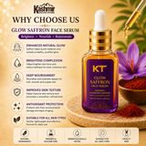 Saffron serum for healthy skin hydration