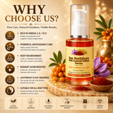 Sea buckthorn serum for fresh radiant skin