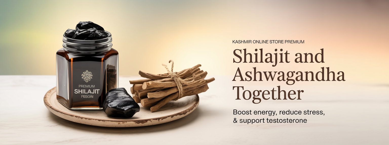 Shilajit and Ashwagandha