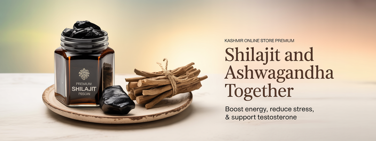 Shilajit and Ashwagandha
